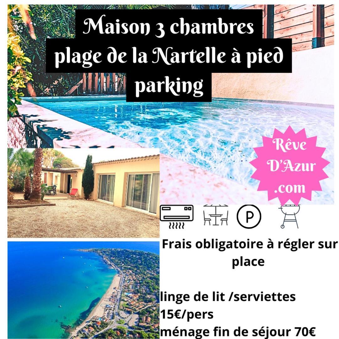 Maison Familiale Avec Piscine Privee, Plage A Pied, Frais Obligatoires A Regler A L'Arrivee, Linge 15E Par Pers & Menage 70E Par Sejour Voir Profil Mandatory Fees In Cash To Be Paid On Arrival Linen 15E Per Person 70E Housekeeping Per Stay แซ็งต์-แมกซีม ภายนอก รูปภาพ